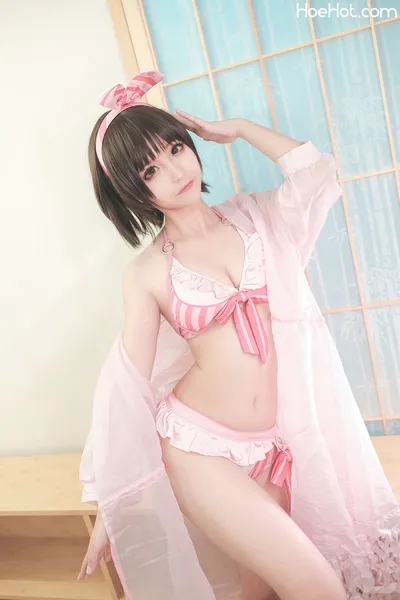 蠢沫沫 – 加藤惠泳装 nude cosplay leaked 373694