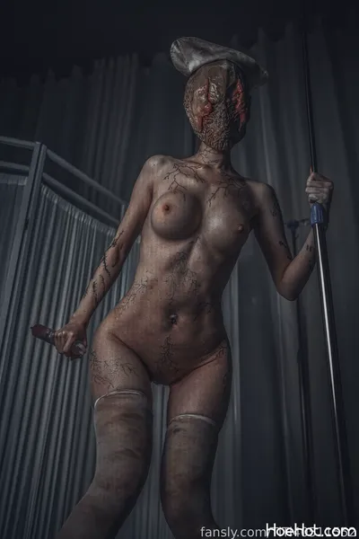 TiTi - Nurse (Silent Hill) nude cosplay leaked 77290