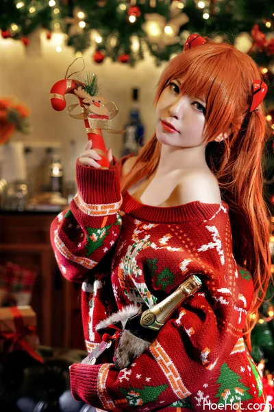 半半子 ー ASUKA Christmas nude cosplay leaked 521431