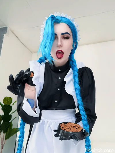 [Mik Allen] Maid Jinx nude cosplay leaked 284330