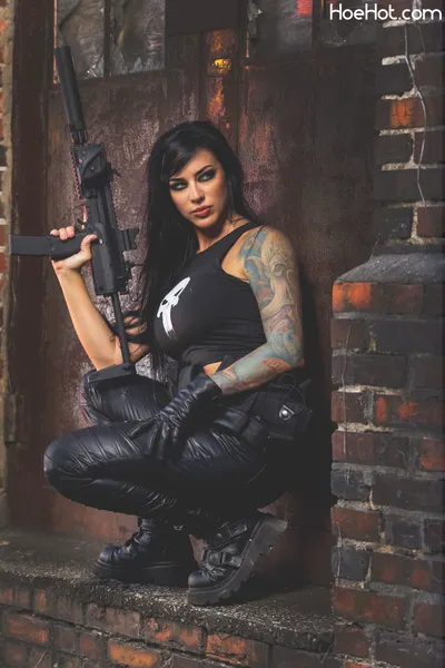 Alex Zedra - Punisher nude cosplay leaked 35333