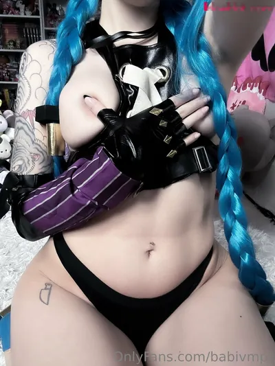 Babivmpr - Jinx nude cosplay leaked 943