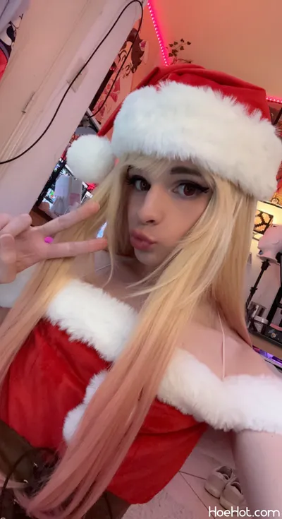 Peachybunnn - Santa Marin nude cosplay leaked 360718