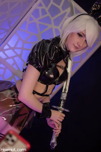 Labinnak Mangoloo - 2B Cyberbunny nude cosplay leaked 512204