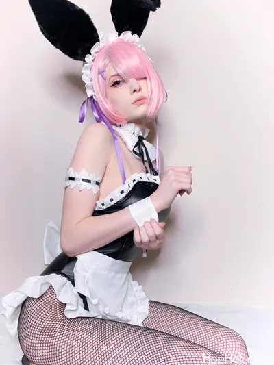 Bunni Lynn - Bunny Suit Ram nude cosplay leaked 330861