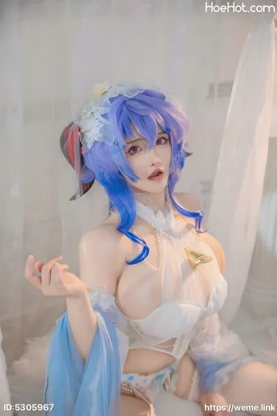 古阿扎 - 甘雨 nude cosplay leaked 72877