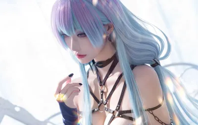 沧霁桔梗《无期迷途》哈梅尔 nude cosplay leaked 29819