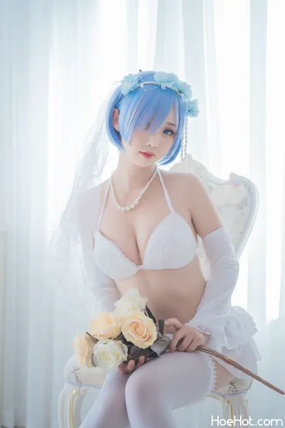 面饼仙儿 花嫁蕾姆 nude cosplay leaked 521757