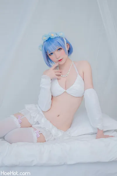 Lightcos - Wedding Dress Rem nude cosplay leaked 324970