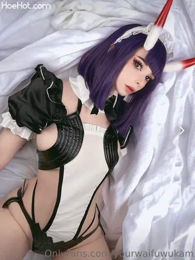 Kamkam - Maid Shuten nude cosplay leaked 240535