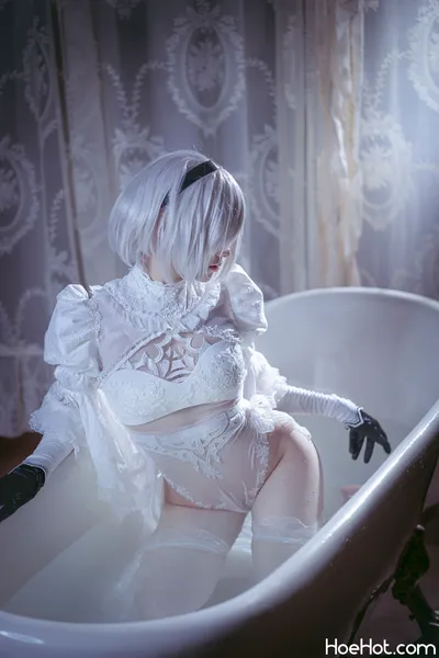 快乐的莲某人 Arika Ren 2B 白花嫁 nude cosplay leaked 271816