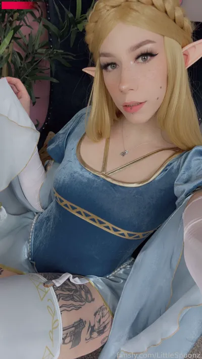 LittleSpoonz - Princess Zelda nude cosplay leaked 15479