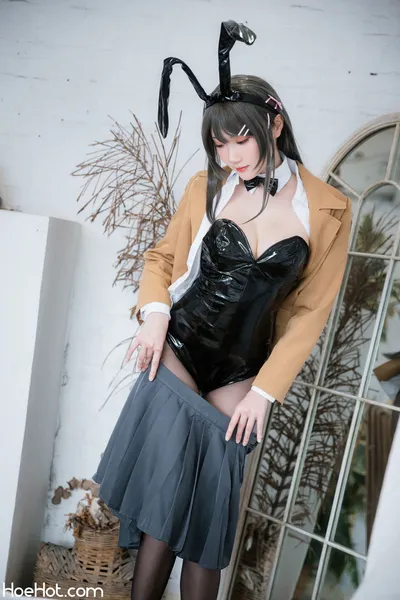 瓜希酱 - 樱岛麻衣 兔女郎 nude cosplay leaked 42134