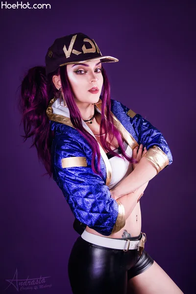 Andrasta - KDA Akali nude cosplay leaked 580830