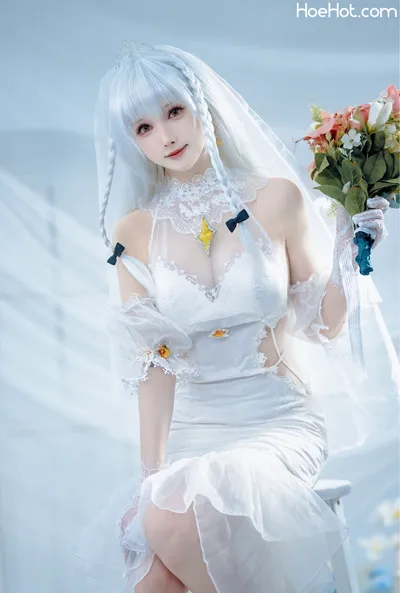 超级小禾儿 - 赫敏 誓约婚纱 nude cosplay leaked 42091