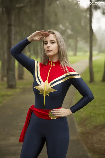 SABER - Captain Marvel nude cosplay leaked 537406