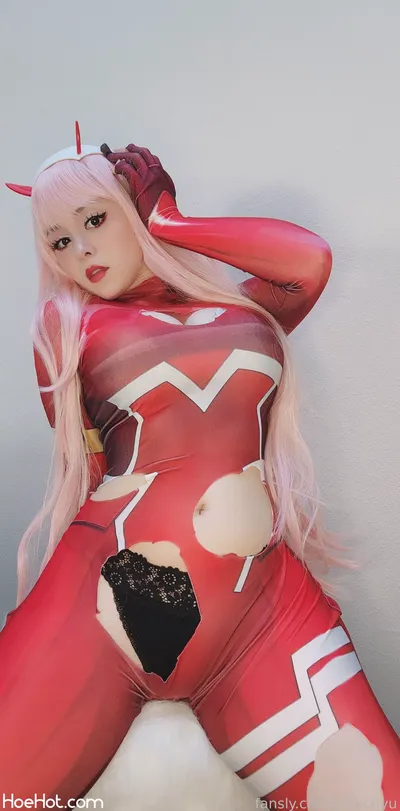 Pinkchyu - Zero Two nude cosplay leaked 299040