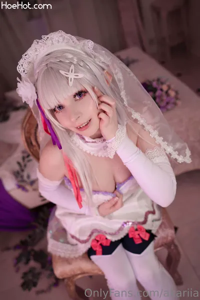 Akariia - Bride Emilia nude cosplay leaked 207644