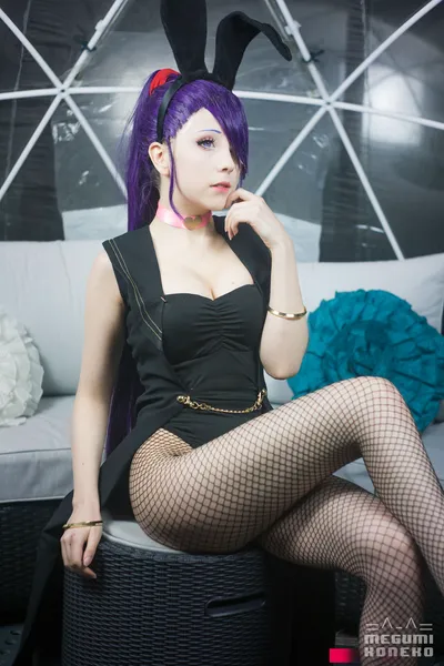 Megumi Koneko - Bunny Jade nude cosplay leaked 7090