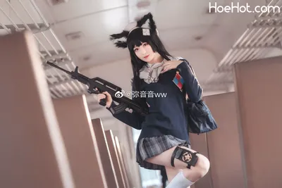 彌音音ww - 少女前線 95式 純白畢業祭 nude cosplay leaked 628159