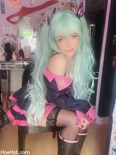 Kitsukanna - Sweet Devil Miku nude cosplay leaked 337173