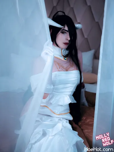 MollyRedWolf Albedo cosplay nude cosplay leaked 253495