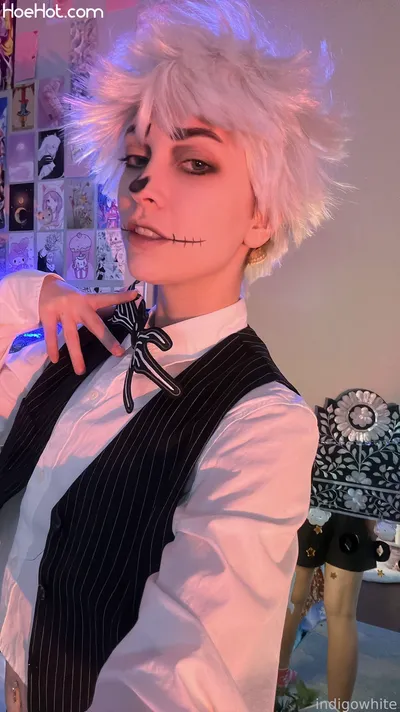 Indigo White - Jack Skellington nude cosplay leaked 145227