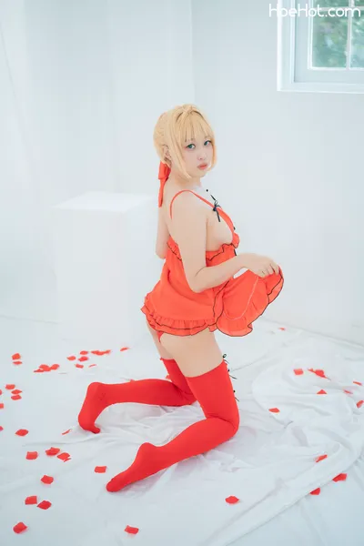 Akhee - Nero lingerie nude cosplay leaked 145546