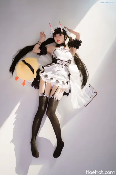 [面饼仙儿] 能代女仆 Azur Lane Noshiro Maid nude cosplay leaked 316011