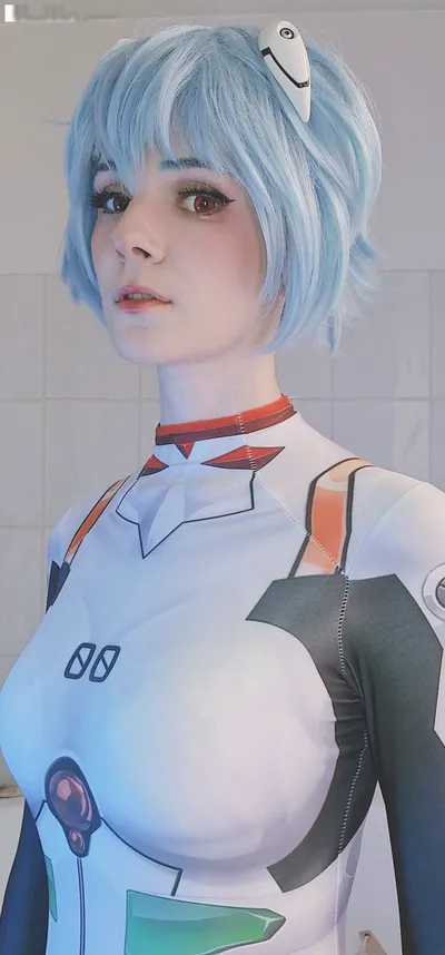 Shaeunderscore - Rei Ayanami Bath nude cosplay leaked 22096