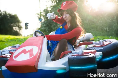 littlejem - Mariokart nude cosplay leaked 589581