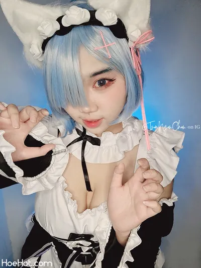 Tsunnyanchan - Rem nude cosplay leaked 48219