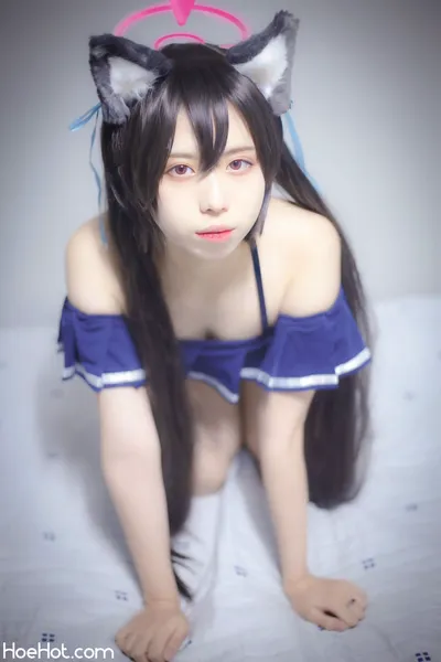 Blue Archive - Serika BIKINI COS nude cosplay leaked 378336