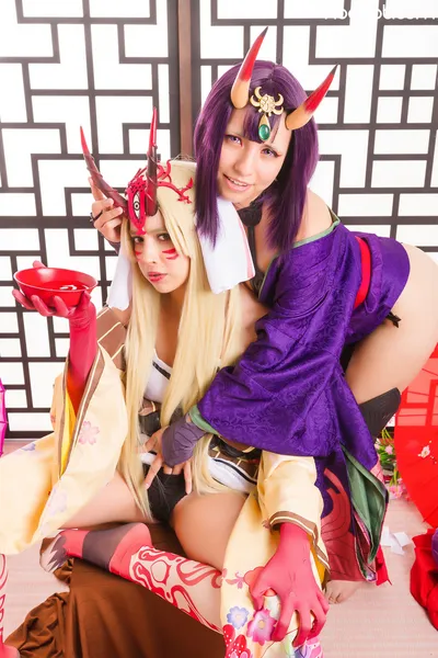 shuten x ibaraki - Ale tanooki nude cosplay leaked 558115