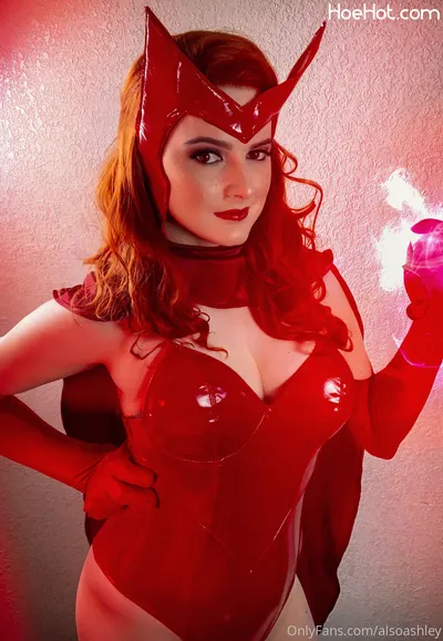 Ashley Barron - Scarlet Witch nude cosplay leaked 238068