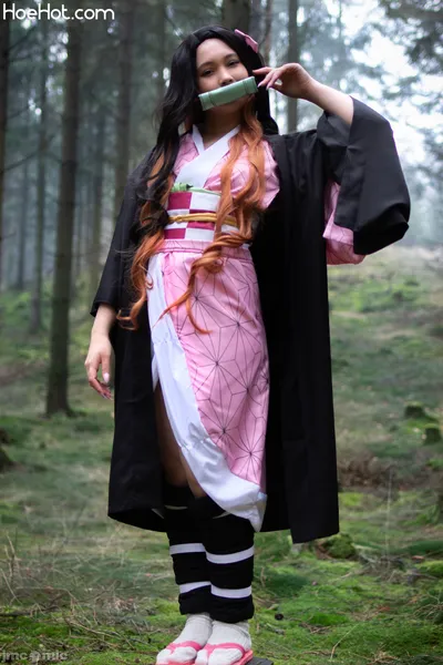 virtual geish-nezuko nude cosplay leaked 68121