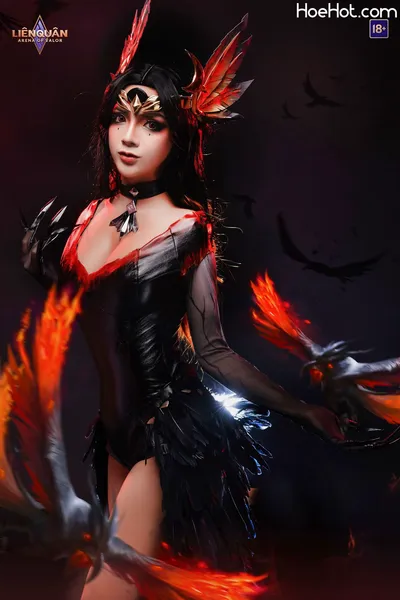 Arena of Valor Cosplay Natalya Burning Embers nude cosplay leaked 96040