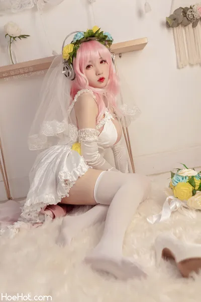 [貓田聖奈奈(桃之啾啾)] 索尼子十周年花嫁 nude cosplay leaked 86246