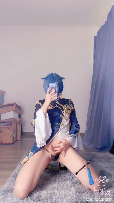 NyaruShiro - XingQiu nude cosplay leaked 405733