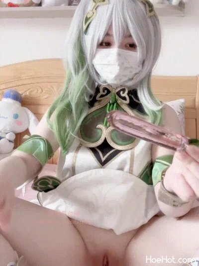 软萌兔兔酱 - 纳西妲 with GIF nude cosplay leaked 51648