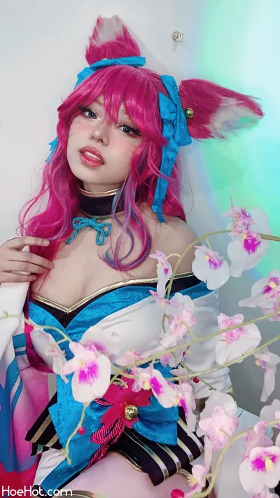 Mei Flurryy - Spirit Blossom Ahri nude cosplay leaked 247409