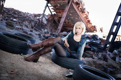 Kerocchi - Android 18 nude cosplay leaked 555306