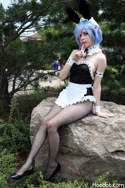 Melondoki - Bunny Rem nude cosplay leaked 279771