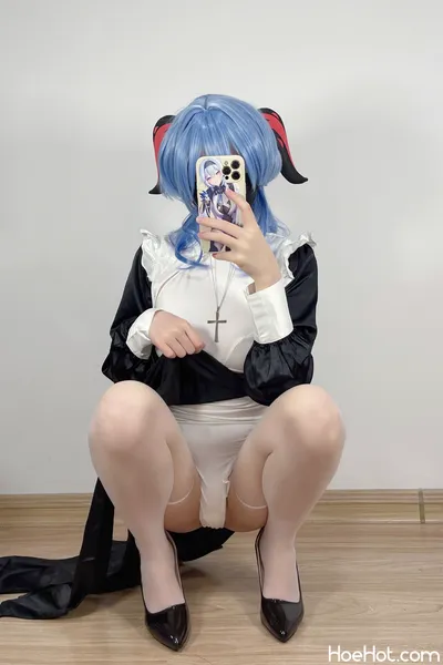 Terebi - Nun Ganyu nude cosplay leaked 223089