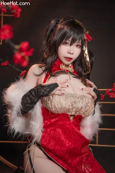 无颜小天使 碧蓝航线 大凤红旗袍 nude cosplay leaked 383672