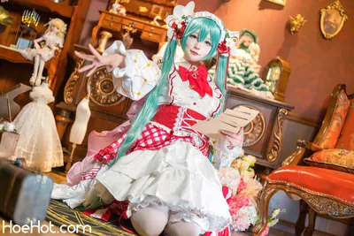 [茶教授] 初音未来十五周年 nude cosplay leaked 78525