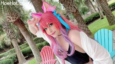 Junkenstein - Beach Ahri nude cosplay leaked 463888