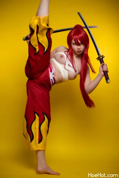 Virtual Geisha - Erza Scarlet (Fairy Tail) nude cosplay leaked 169943