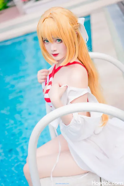 [七海抹茶酱] 尼禄泳装 FATE Nero Swimsuit nude cosplay leaked 242097