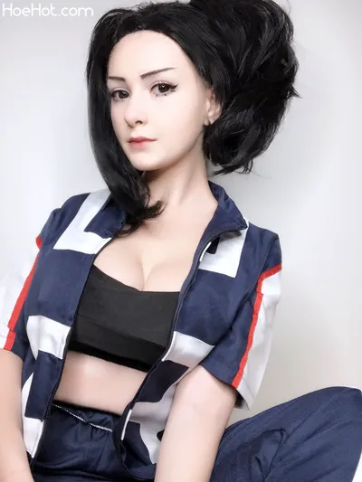 Nikachi  - Momo Yaoyorozu nude cosplay leaked 605907